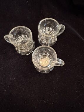 Source Unknown Clear Mini Glass Mugs - Set of 3